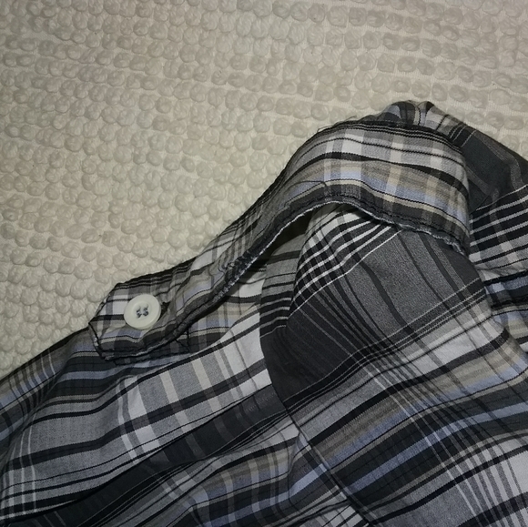 Men's plaid long sleeve shirt - Picture 4 of 5